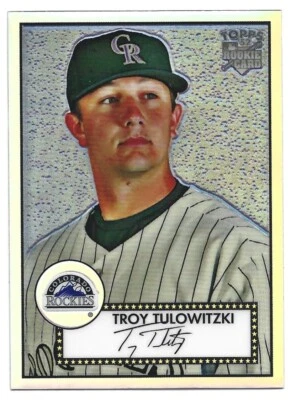 2007 Topps Troy Tulowitzki #TCRC4 Rookie RC '52 Chrome Refractor /552 - Image 1 of 2