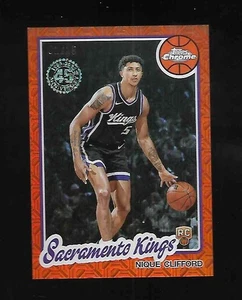 2025-26 Topps NIQUE CLIFFORD RC Orange Mojo #D 02/25 - SACRAMENTO KINGS - Bild 1 von 2