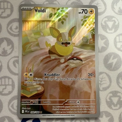 Pokémon Voldi 099/094 Fatale Flammen Deutsch Boosterfrisch - Bild 1 von 3