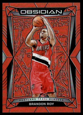 2023-24 Panini Obsidian Orange Flood Brandon Roy/99 Portland Trail Blazers #200 Foto 1 de 2