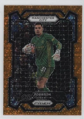 2023-24 Panini Prizm Premier League Breakaway Orange Prizm Ederson #6 - Image 1 of 2
