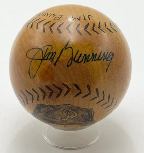 Jim Bunning HOF signiertes HOF Foto Baseball Philadelphia Phillies JSA 201149 - Bild 1 von 4