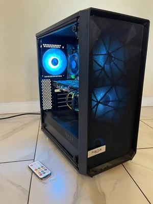 ARGB Gaming PC RGB Case w/ Remote-Intel Core i7, GTX 970, 1 TB Storage & 12G RAM - Image 1 of 4