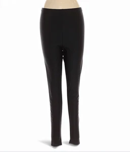 INSANITY UK Pyramid Collection SCHWARZE LEGGINGS hoher Bund BAUMWOLLSTRICK STRETCH Gr. 2X - Bild 1 von 5