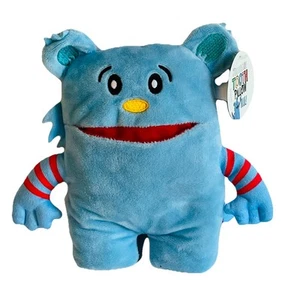 The Tooth Brigade Plush Blue Monster Tooth Fairy Pillow w/Pocket For Tooth NWT - Picture 1 of 11