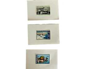 3-Federal Duck Stamps RW34-RW43 M/NH/F-RW46 M/NH/F - Picture 1 of 7