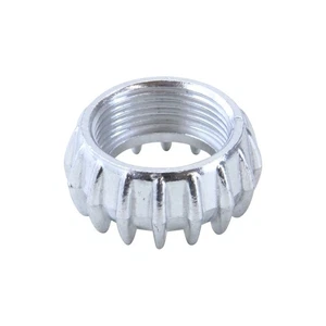 Hercules MK220 Sachs 50 Krümmer Chrom Mutter M35x2 Auspuffkrümmer 28mm Moped - Picture 1 of 4