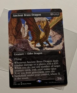 MTG Magic The Gathering Ancient Brass Dragon *NP - Picture 1 of 2