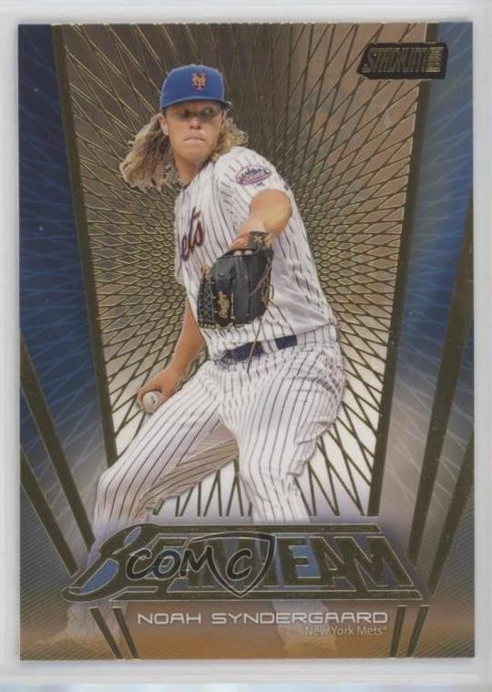 2017 Topps Stadium Club Beam Team Gold Foil Noah Syndergaard #BT-NS - Image 1 of 2