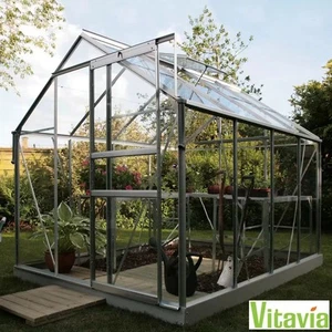 Vitavia Vermont 5000 6ft 2" x 8ft 5" (2 x 2.6m) Greenhouse Package - Picture 1 of 2
