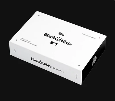 ⭐️PRESALE 2025 Topps Black and White Baseball Mega  Box Limited Edition⭐️ - Image 1 of 4