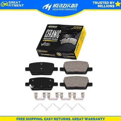 Pastillas de freno de disco traseras de cerámica para Chevrolet Cadillac XT5 Traverse GMC Acadia XT6 Foto 1 de 4