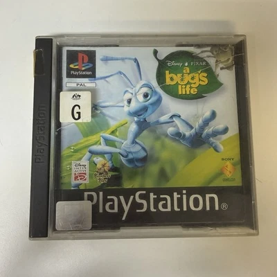 A Bugs Life - Sony PlayStation 1 Ps1 w/ Manual Pal Excellent Free Shipping - image 1 of 4