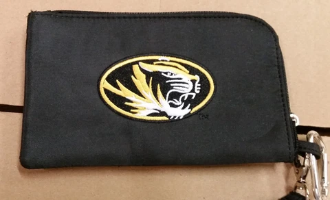 Missouri Tigers Mizzou ID Wallet Wristlet Cell Phone Case Charm 14 Purse Cover
