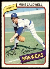 1980 O-PEE-CHEE MIKE CALDWELL MILWAUKEE BREWERS #269