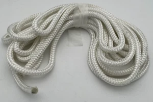 10 Metres - White Double Braid on Braid Boat Marine Horse Rope - 14mm Diameter - Picture 1 of 4