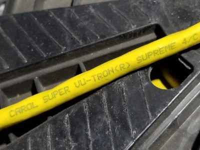 Carol 02603 18/4C Super Vu-Tron Supreme Yellow SJOOW 300V Power Cable Cord /10ft - Image 1 of 4