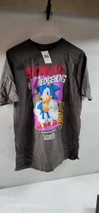Camiseta Sonic the Hedgehog Game Camiseta No Time For Games Sega XL 1991 Japonesa Nueva con Etiquetas - Imagen 1 de 7