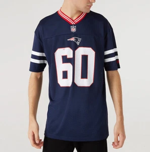 Camiseta deportiva de malla de gran tamaño New Era gorra para hombre NFL New England Patriots - Imagen 1 de 4