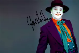 JACK NICHOLSON Signed 12x8 Photo BATMAN The Joker & EASY RIDER COA - Picture 1 of 1
