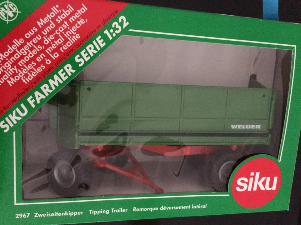 modellini trattori carri 1/32 welger carro ribaltabile nuovo - Immagine 1 di 1