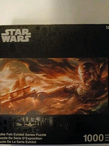Disney Parks Star Wars Boba Fett Exhibit Series 1000 Piece Puzzle New In Box - Picture 1 of 1