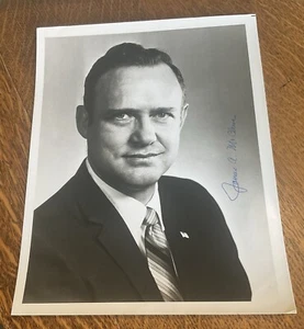 Senator James A. McClure aus Idaho signiertes 8 x 10 Foto - Bild 1 von 2