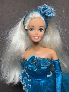 1990’s Talking Dentist Barbie Doll Platinum Hair Complete Dress Set Works! - Picture 1 of 12