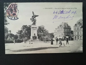 CPA 52 CHAUMONT - Place de la Gare et Entrée de la Ville - Imagen 1 de 2