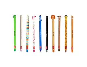 LEGAMI - Set of 10 Erasable Gel Pens with Heat Sensitive Ink, Neck Range - Picture 1 of 5