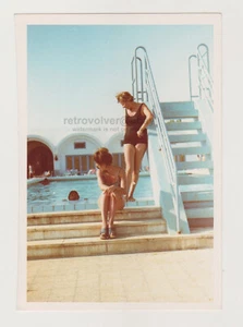Bonito Atractivo Traje de Baño Mujeres Jóvenes Bikini Piscina Mujer Instantánea - Imagen 1 de 7