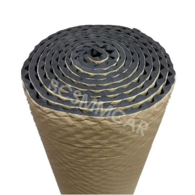 1X 0.5M Car Engine Noise Acoustic Insulation Deadening Mat Sound Proofing 20mm Foto 1 de 4