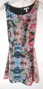 SPEECHLESS WOMEN'S MISSES/JUNIOR GIRLS SLEEVELESS DRESS SIZE 5 MULTICOLOR FLORAL - Picture 1 of 10