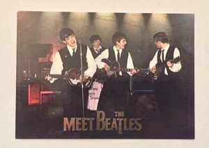 1996 Sports Time Beatles Rare Chase Foil Card - MEET THE BEATLES #4 - Bild 1 von 2