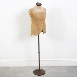 ANTIQUE HARRIS & SHELDON DRESSMAKING MANNEQUIN TAYLORS DUMMY -Ideal Room Styling - Picture 1 of 7