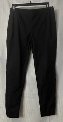 Pantalones negros informales con cremallera lateral Prada Milano para mujer talla 40 usados en excelente estado Foto 1 de 4