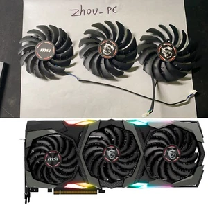 GPU Replacement Cooling Fan For MSI RTX 2070 SUPER 2080 2080Ti Gaming X Z Trio - Picture 1 of 4