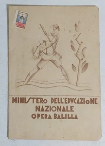 82269 145/crt PAGELLA 1932-33 - Scuola Francesco Crispi - P.N.F. Palermo - Picture 1 of 5