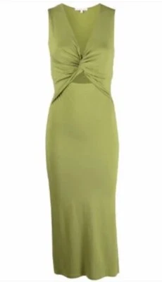 Vestido midi recortado esencial Patrizia Pepe talla 6 venta al por menor $279 Foto 1 de 4