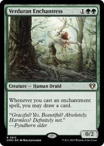 Verduran Incantatrice - CMM 0915 NM - MTG Magic - Foto 1 di 1