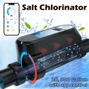 Salzwasser Pool Chlor Generator System Chlorinator für bis zu 26K Gallonen Pools - Bild 1 von 13