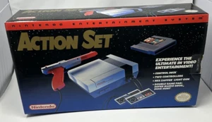Nintendo NES Action Set System Konsole in Box Zapper Mario Duck - Bild 1 von 16