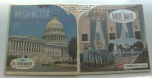 Washington DC and White House View Master 2 Packets 1960s - Picture 1 of 1