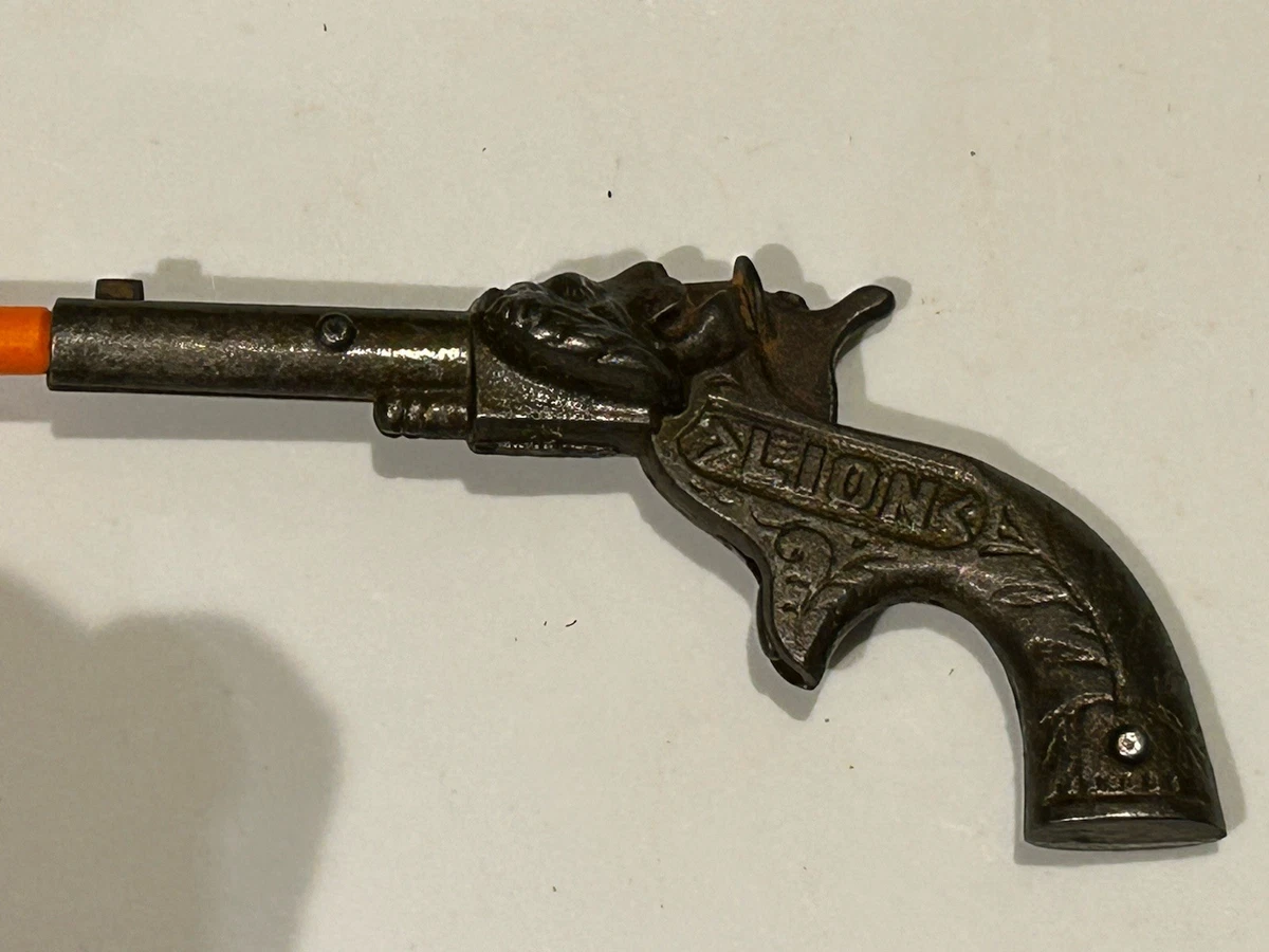 老式及古董铸铁玩具火药枪| eBay