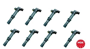 NGK 8x Ignition Coil for JEEP GRAND CHEROKEE DODGE RAM NITRO 3.7L 4.7L 2000-2008 - Picture 1 of 5