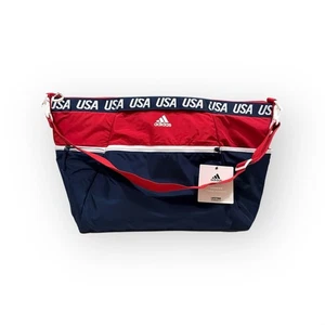 Adidas Originals Studio III Duffel Bag USA Volleyball Limited Edition Navy/Red - Picture 1 of 12