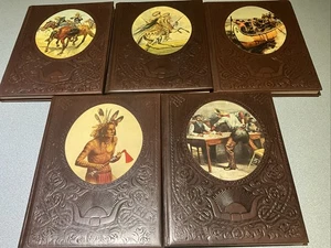 Time Life The Old West Series lot 5 Books Hardcover Leatherette Vtg History - Bild 1 von 7