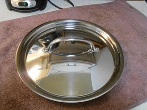 WILLIAMS-SONOMA Hestan Lid 11" (11 1/8" O.D.) Stainless EXTRA NICE  & SHINY! - Picture 1 of 3