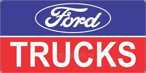 FORD LKW HÄNDLER VERKAUF SAMMLER ALTES SCHILD NEU MACHEN ALUMINIUM GRÖßENOPTIONEN - Bild 1 von 2