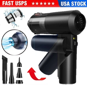Collapse Cordless Handheld Vacuum Cleaner Small Portable Car Auto Home Wireless - Picture 1 of 11